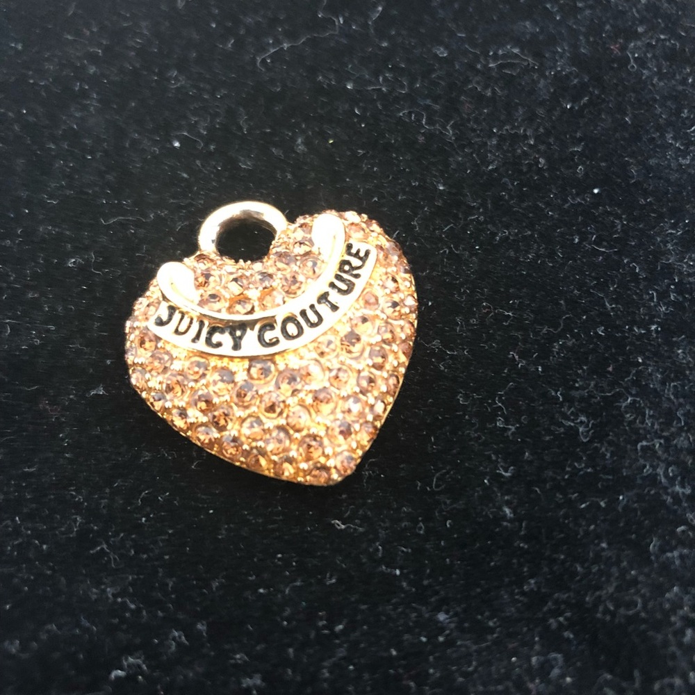 Juicy couture gold pendant